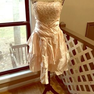 Zum Zum 80’s Vintage Prom Dress Jrs 9 Light Pink